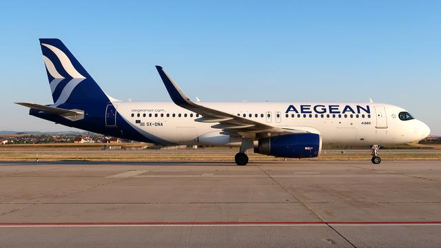 SX-DNA:Airbus A320-200:Aegean Airlines